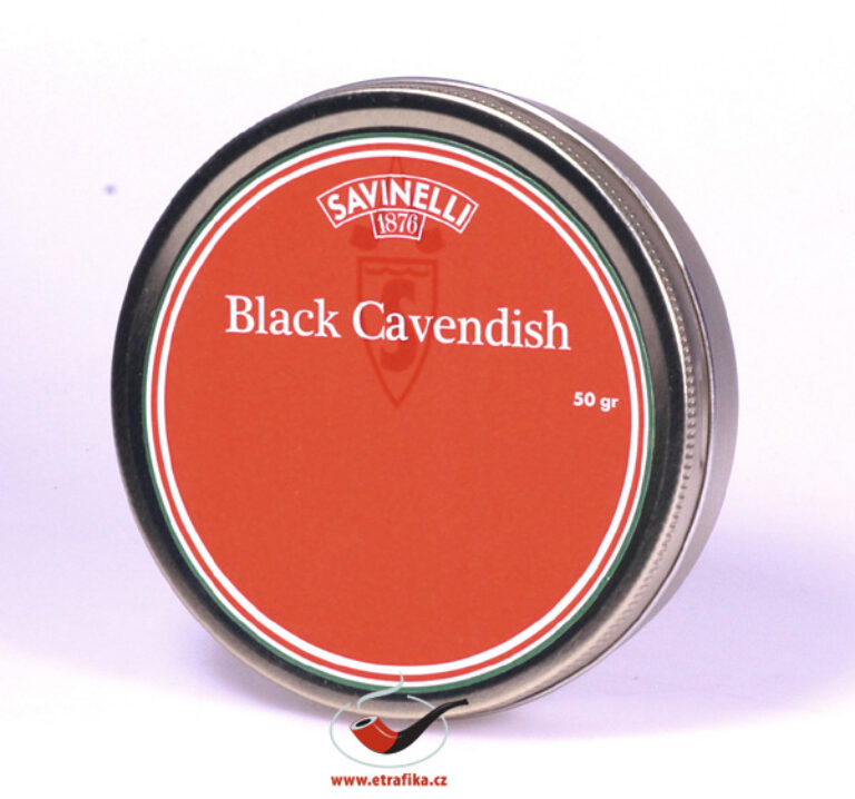 Savinelli Black Cavendish/50